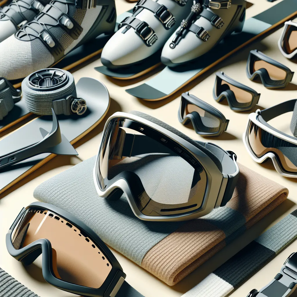 Nowoczesne okulary sportowe i gogle narciarskie dla aktywnego stylu życia